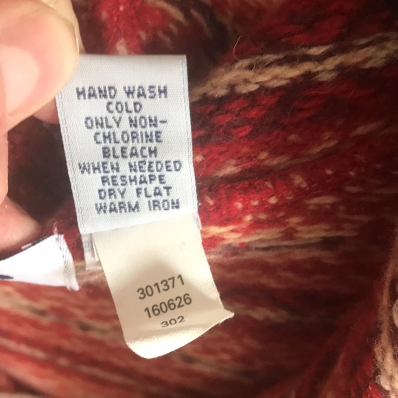 VINTAGE Lambswool Fair Isle Zip Up Sweater - Picture 3 of 7